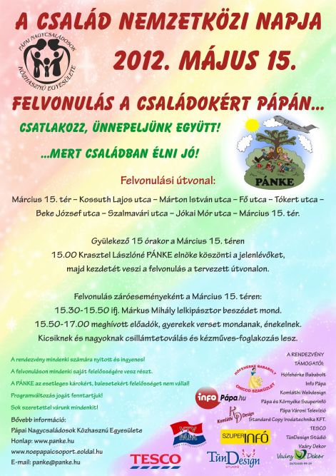 2012.05.15. A Csal&aacute;d Nemzetk&ouml;zi Napja