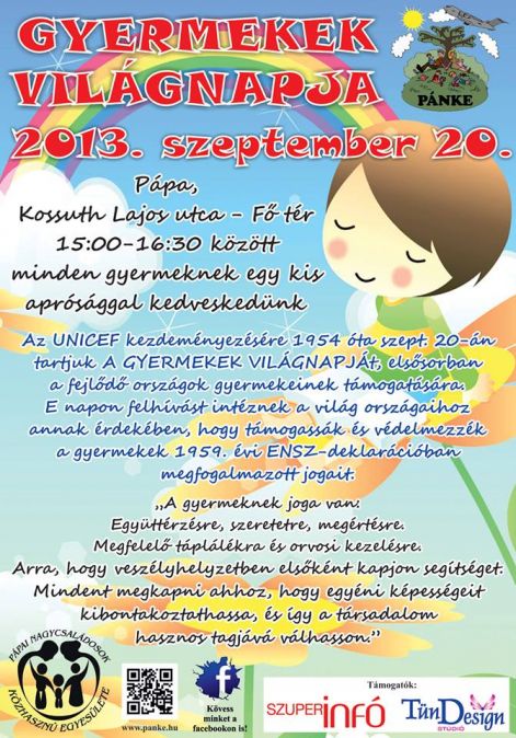 2013.09.20. Gyermekek Vil&aacute;gnapja